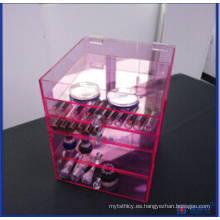 Venta al por mayor Vanity Glam alta calidad acrílico maquillador organizador